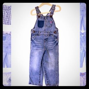 Osh Kosh Overalls w/ 7 Jeans Cardigan Set